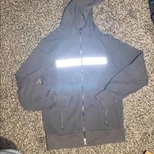 Reflective Zip Up Jacket